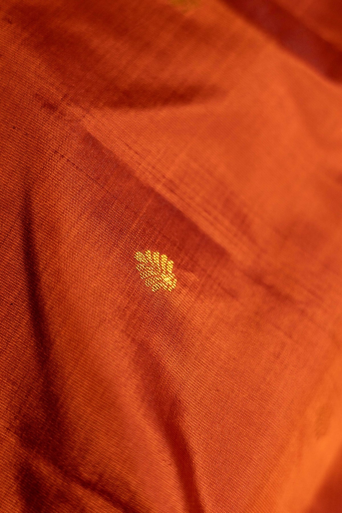 Rust orange with Sky blue colour small border