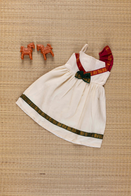 ONAM Sandal with Maroon - Model 3 - 6M